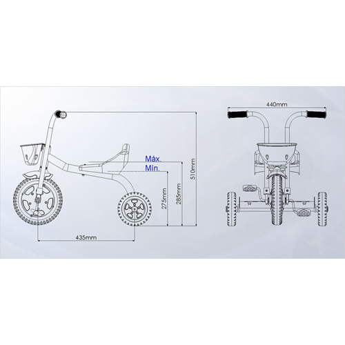 Triciclo 3 Rodas Bicicleta Inf…