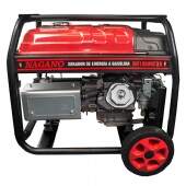Gerador a Gasolina 9 KVA 60HZ Partida Elétrica 220/380 V Motor 16HP 192FB - NG10000E3D