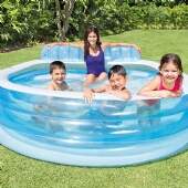 Piscina Familiar Lounge Pool 2.24m x 2.16m x 76cm 590 Litros