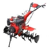 Micro Trator Motocultivador 10hp 406cc Diesel Partida Elétrica com Enxada Rotativa