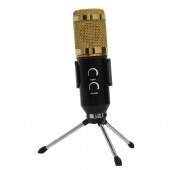 Microfone Condensador Cardioide Usb Estúdio Gravação Tripé - TANDER