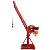 Mini Grua Guindaste 300kg 30m para Obras Trifásico