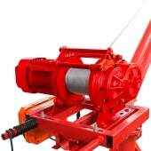 Mini Grua Guindaste 300kg 30m para Obras Trifásico