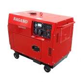 Gerador de Enenrgia a Diesel 8kva Monofásico 110v/220v Silenciado Partida Elétrica