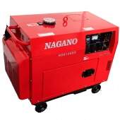 Gerador de Enenrgia a Diesel 8kva Monofásico 110v/220v Silenciado Partida Elétrica