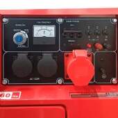Gerador de Energia a Diesel 8kva Trifásico 220v/380v Silenciado Partida Elétrica