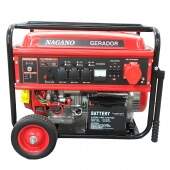 Gerador de Energia a Gasolina 9kva Trifásico 110v/220v Silenciado Partida Elétrica