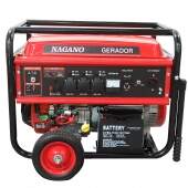 Gerador de Energia a Gasolina 10kva Monofásico 110v/220v Partida Elétrica
