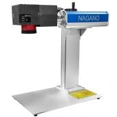 Máquina de Gravação Laser Fiber 3D 50w com Entrada Eixo Rotativo
