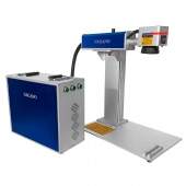 Máquina de Gravação Laser Mopa Portátil 60w com Entrada Eixo Rotativo