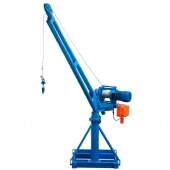 Mini Grua Guindaste 400kg 15m para Obras Trifásico
