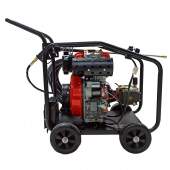 Lavadora de Alta Pressão a Diesel Partida Elétrica 10hp 3400rpm 3600psi Motor Triplex