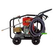 Lavadora de Alta Pressão a Diesel Partida Elétrica 10hp 3400rpm 3600psi Motor Triplex