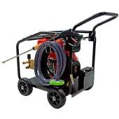 Lavadora de Alta Pressão a Diesel Partida Elétrica 10hp 3400rpm 3600psi Motor Triplex