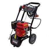 Lavadora de Alta Pressão a Gasolina 6.5hp Partida Manual 3400rpm 2500psi Motor Axial