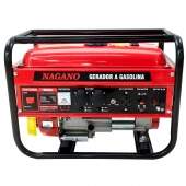 Gerador de Energia a Gasolina 3.6 KVA Monofásico 110v/220v 7hp