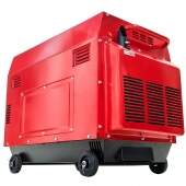 Gerador de Energia a Diesel 9kva Monofásico 110-220v silenciado Partida Elétrica