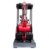Mini Escavadeira a Diesel 25hp 1500kg Cabine Aberta com Cobertura