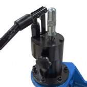 Máquina de Ranhura de Tubos 2-12pol Rotação de 23 r/min 220v