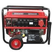 Gerador de Energia a Gasolina 10kva Trifásico 220/380v Partida Elétrica