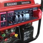 Gerador de Energia a Gasolina 10kva Trifásico 220/380v Partida Elétrica