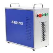 Máquina de Gravação Laser Metais Fiber Portátil 30w com Entrada Eixo Rotativo