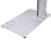 Máquina de Gravação Laser Metais Fiber Portátil 50w com Entrada Eixo Rotativo
