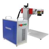 Máquina de Gravação Laser Metais UV Mini 5w com Entrada Eixo Rotativo