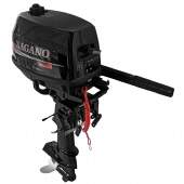 Motor de Popa 6HP 2T 102cc - Partida Manual - NMP6HPM