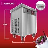 Máquina de Sorvete de Chapa 1300w Ice Cream Roll - NMSC2