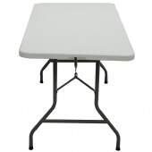 Mesa Dobrável Portátil Vira Maleta 1.80m Camping Praia
