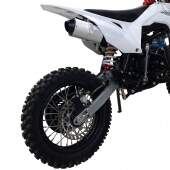 Mini Moto Cross a Gasolina Vermelha 110cc 4 tempos Freio a Disco