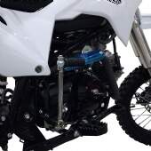 Mini Moto Cross a Gasolina Vermelha 110cc 4 tempos Freio a Disco