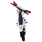 Mini Moto Cross a Gasolina Vermelha 110cc 4 tempos Freio a Disco