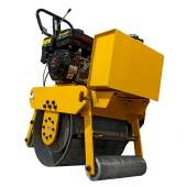 Rolo Compactador Liso Vibratório de Asfalto 250kg 6.5hp a Gasolina Motor Loncin 196CC