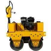 Rolo Compactador Liso Vibratório de Asfalto 550kg 13hp a Gasolina