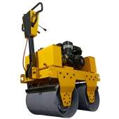 Rolo Compactador Liso Vibratório de Asfalto 550kg 13hp a Gasolina