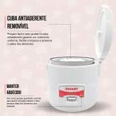 Panela Elétrica de Arroz 400W 5 Xícaras 1L