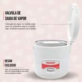 Panela Elétrica de Arroz 400W 5 Xícaras 1L