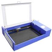 Máquina CNC Router Laser Corte e Gravação 60x40cm 80w Sensor Fluxo de Água 220v