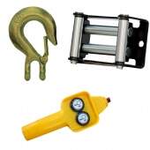 Guincho Elétrico 4500LB 2041 KG 12v para Quadriciclo Jipe Troller