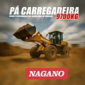 Pá Carregadeira 9700kg Cap. De Carga 3.200Kg Elevação 3,50m a Diesel 6 Cilindros