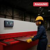 Guilhotina Hidráulica 8x3200mm 380v Painel ESTUN E21S