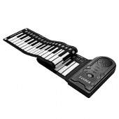 Teclado Piano Musical Flexível Portátil Roll Up Bivolt