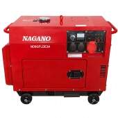 Gerador de Energia a Diesel 10kva Partida Elétrica 220/380v Silenciado 14hp Trifásico