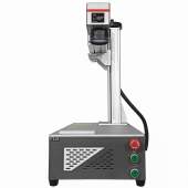 M�quina de Grava��o Laser Metais Fiber Mini 50w com Entrada Eixo Rotativo BSL