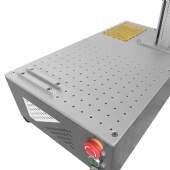 M�quina de Grava��o Laser Metais Fiber Mini 50w com Entrada Eixo Rotativo BSL