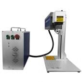 Máquina de Gravação Laser Fiber Portátil CO2 30w 220v com Entrada Eixo Rotativo BSL
