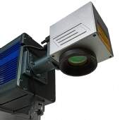 Máquina de Gravação Laser Fiber Portátil CO2 30w 220v com Entrada Eixo Rotativo BSL