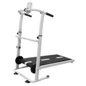 Esteira Mec�nica Ergom�trica Dobr�vel Display LCD 120kg